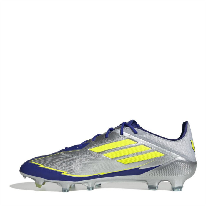 adidas F50 Firm Ground Football Boots – Silver/Blue – view 8