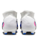 Nike Phantom High 6 Firm Ground Football Boots – Blue/Wht/Pink – view 5