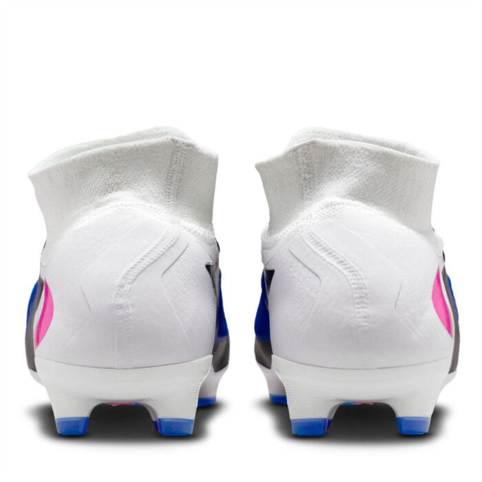 Nike Phantom High 6 Firm Ground Football Boots – Blue/Wht/Pink – view 5