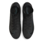 Nike Zoom Mercurial Superfly 10 Firm Ground Football Boots – Black/Green – view 5