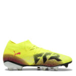 Puma Future 8 Firm Ground Football Boots – Yellow/Black - Image 4