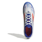 adidas F50 Soft Ground Football Boots – White/Red/Blue – view 5