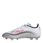 adidas F50 Junior Firm Ground Football Boots – White/Red – view 8