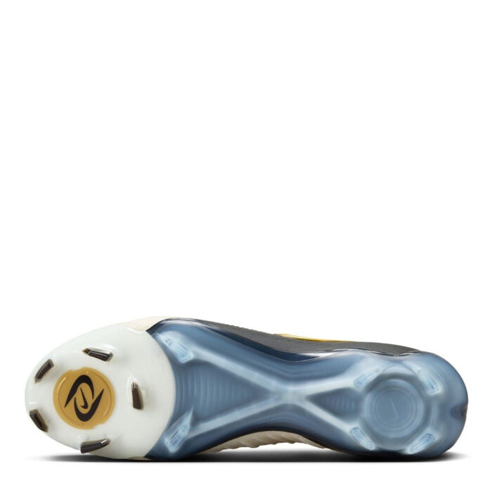 Nike Phantom Gx Ii Firm Ground Football Boots – White/Blk/Gold - Image 3