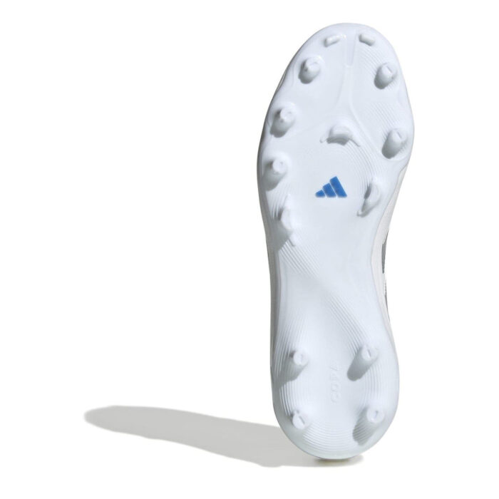 adidas Copa Pure 3 Junior Firm Ground Football Boots – White/Silver – view 6