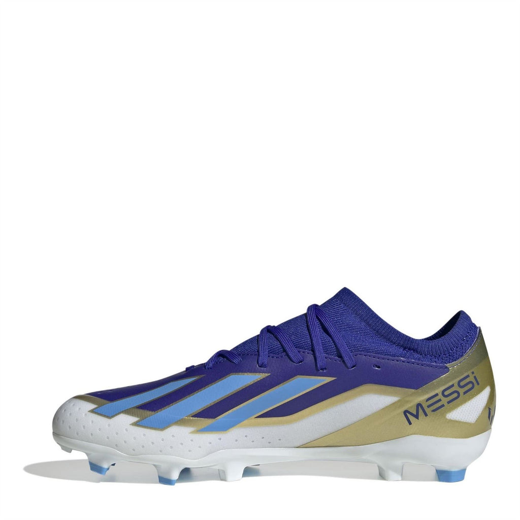 adidas X Crazyfast Firm Ground Football Boots – Blue-White – view 2