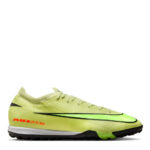 Nike Zoom Mercurial Vapor 16 Turf Football Boots – Volt/Crimson – view 7