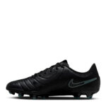 Nike Tiempo Legend 10 Firm Ground Football Boots – Black/Green – view 8