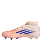adidas Womens F50 Sparkfusion Firm Ground Football Boots – Orange/Blue – view 2