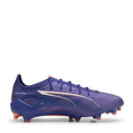 Puma Ultra 5 Firm Ground Football Boots – Purple/Wht/Org – view 4