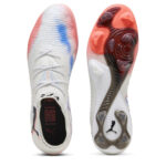 Puma 8 Firm Ground Football Boots – Puma White – view 3
