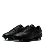 Nike Tiempo Legend 10 Firm Ground Football Boots – Black/Green – view 4