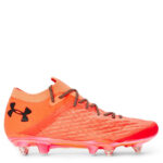 Under Armour Clone Magnetico Prohyb Lace-Up Textured Junior Turf Football Boots – Orange