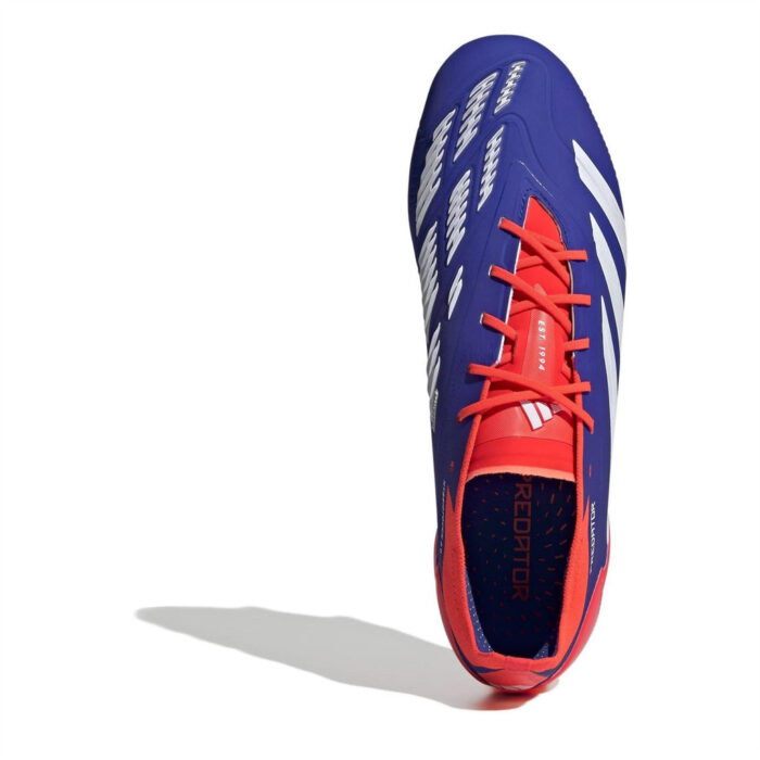 adidas Predator 24 Soft Ground Football Boots – Blue/Wht/Red – view 5