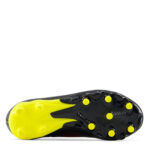 New Balance Junior Firm Ground Football Boots – Black/Yellow – view 5