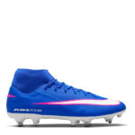 Nike Mercurial Superfly 10 Soft Ground Football Boots – Blue/Wht/Pink