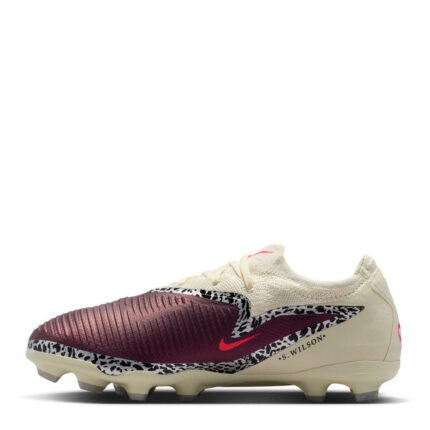 Nike Phantom 6 Junior Multi-Ground Football Boots – Burgundy/Print – view 2