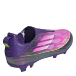 adidas F50 Junior Multi-Ground Football Boots – Purple/Yellow - Image 4