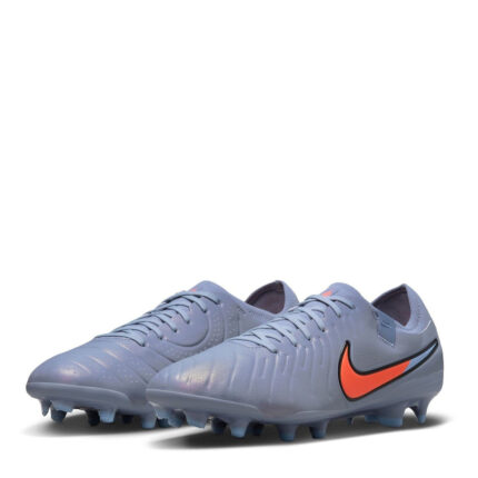 Nike Tiempo Legend 10 Firm Ground Football Boots – Blue/Black – view 2