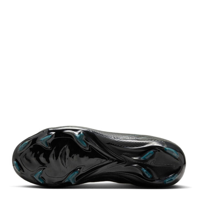 Nike Mercurial Vapor 16 Junior Firm Ground Football Boots – Black/Green - Image 3