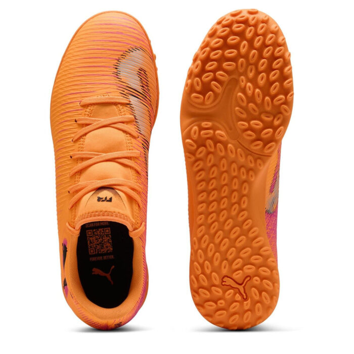 Puma Future 8 Turf Football Boots – Orange/Black - Image 3
