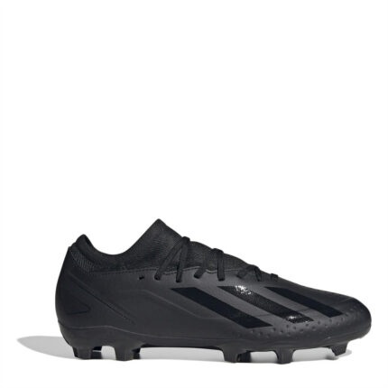 adidas X Crazyfast Firm Ground Football Boots – Black/Black
