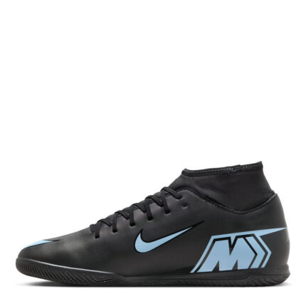 Nike Mercurial Superfly 10 Indoor Football Boots – Black/Blue – view 2