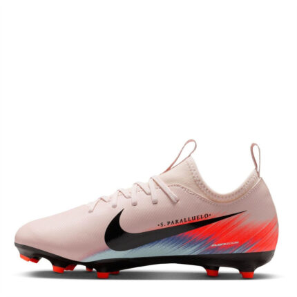 Nike Zoom Mercurial Vapor 16 Junior Firm Ground Football Boots – Pink/Blue – view 2