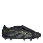 adidas Predator Firm Ground Football Boots – Black/Lemon - Image 7