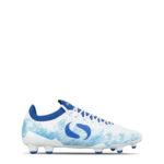 Sondico Blaze Firm Ground Football Boots – White/Blue