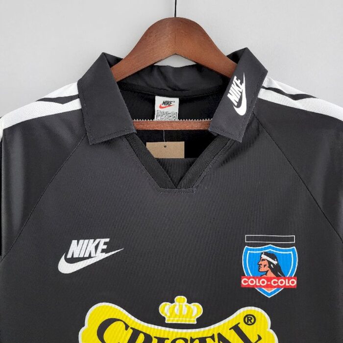 Retro Colo Colo 1995 Away Long Sleeve Jersey - Image 4