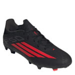 adidas F50 Firm Ground Football Boots – Black/Red - Image 3