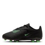 Nike Phantom 6 Junior Multi-Ground Football Boots – Black/Green – view 2