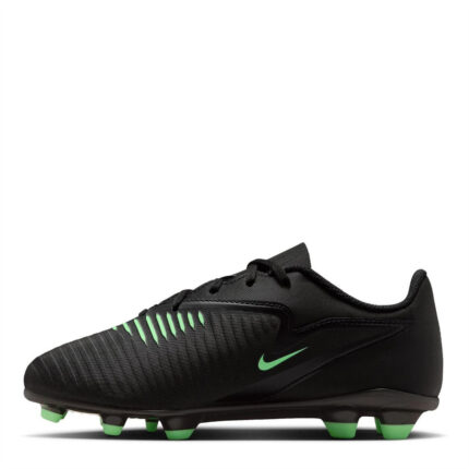 Nike Phantom 6 Junior Multi-Ground Football Boots – Black/Green – view 2