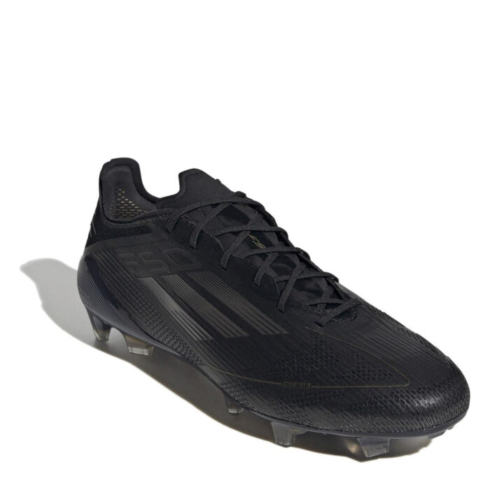 adidas F50 Junior Firm Ground Football Boots – core black – view 3