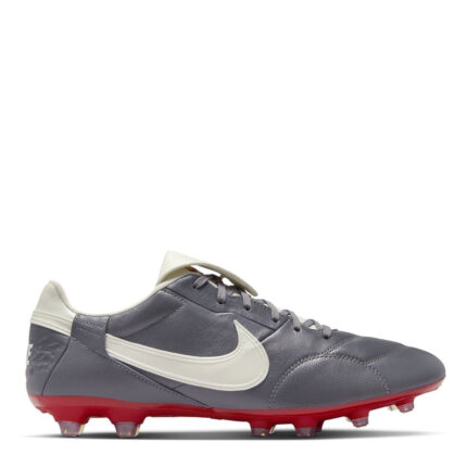 Nike Premier 3 Firm Ground Football Boots – Grey/Red