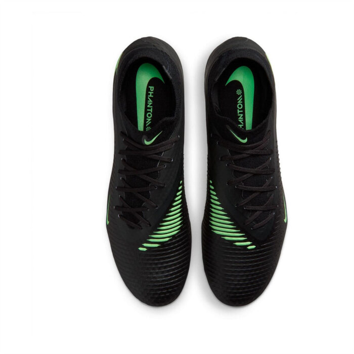 Nike Phantom 6 Multi-Ground Football Boots – Black/Green – view 6