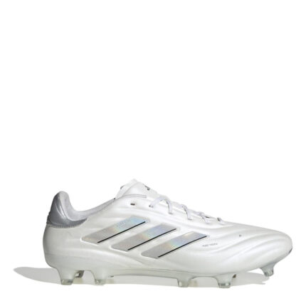 adidas Copa Pure Firm Ground Football Boots – White/Silver