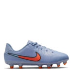 Nike Tiempo Legend 10 Junior Firm Ground Football Boots – Blue/Black