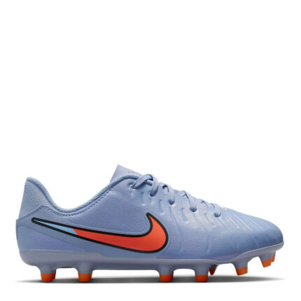 Nike Tiempo Legend 10 Junior Firm Ground Football Boots – Blue/Black