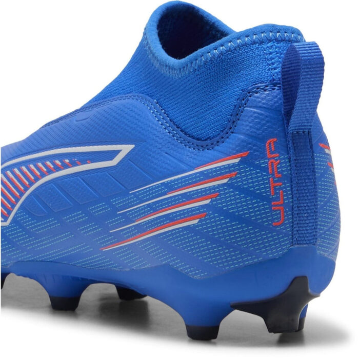 Puma Ultra 5 Junior Firm Ground Football Boots – Blue/White – view 5