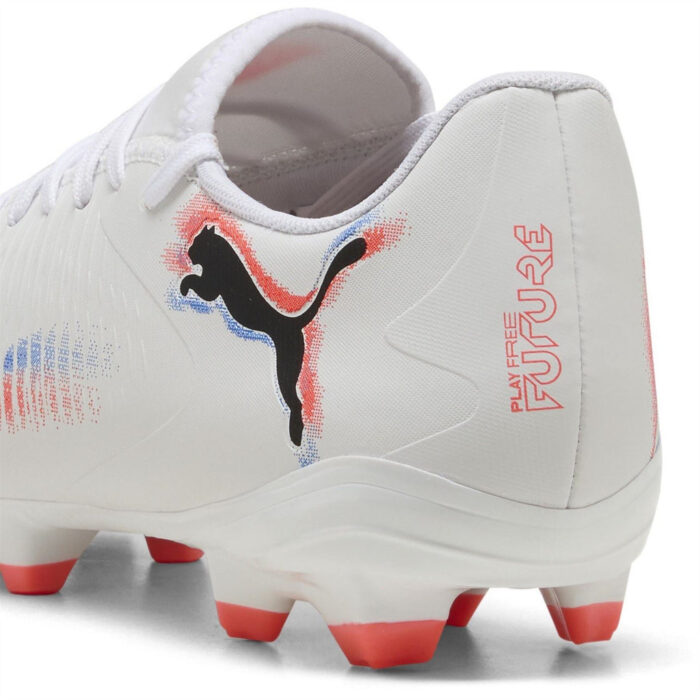 Puma 8 Firm Ground Football Boots – Puma White - Image 5