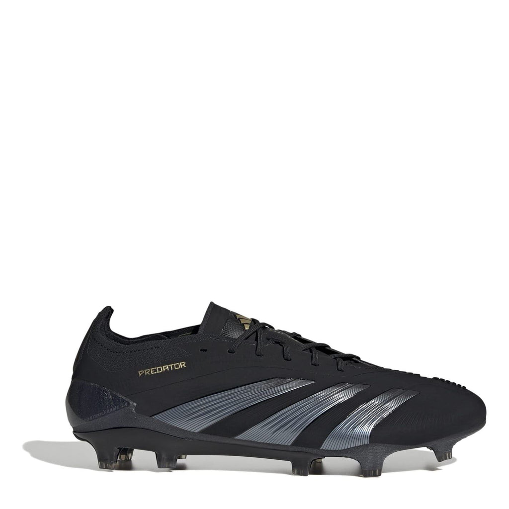 adidas Predator Junior Firm Ground Football Boots – core black adidas Predator Junior Firm Ground Football Boots – core black - Image 1