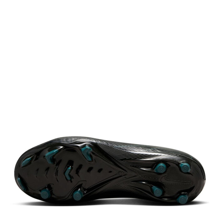 Nike Zoom Mercurial Superfly 10 Junior Firm Ground Football Boots – Black/Green – view 3