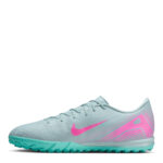 Nike Mens Zoom Mercurial Vapor 16 Turf Football Boots – Grey/Pink – view 2