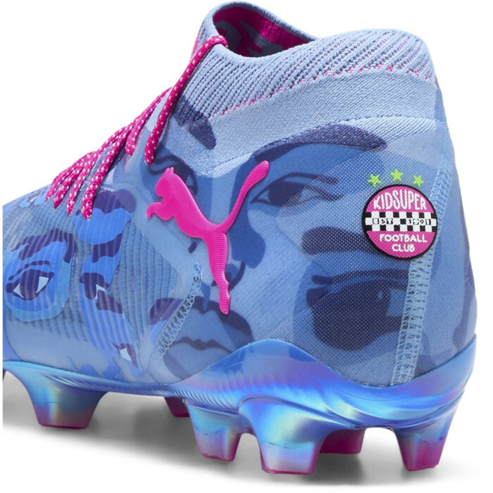 Puma Future 8 Firm Ground Football Boots – Blue/Pink - Image 5