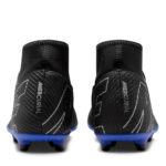 Nike Mercurial Superfly Firm Ground Football Boots – Black/Chrome – view 5