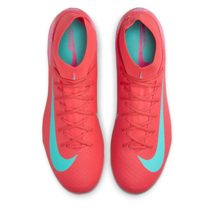 Nike Mercurial Superfly 10 Artificial Ground Football Boots – Red/Green – view 6