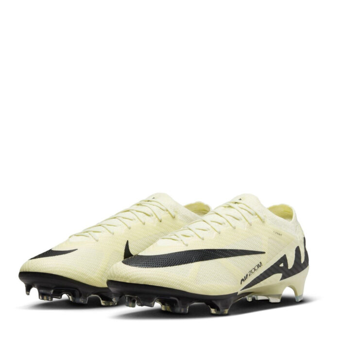 Nike Vapor 15 Firm Ground Football Boots – Lemonade/Black – view 4