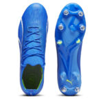 Puma Ultra Ultimates.1 Soft Ground Football Boots – Blue/White – view 3